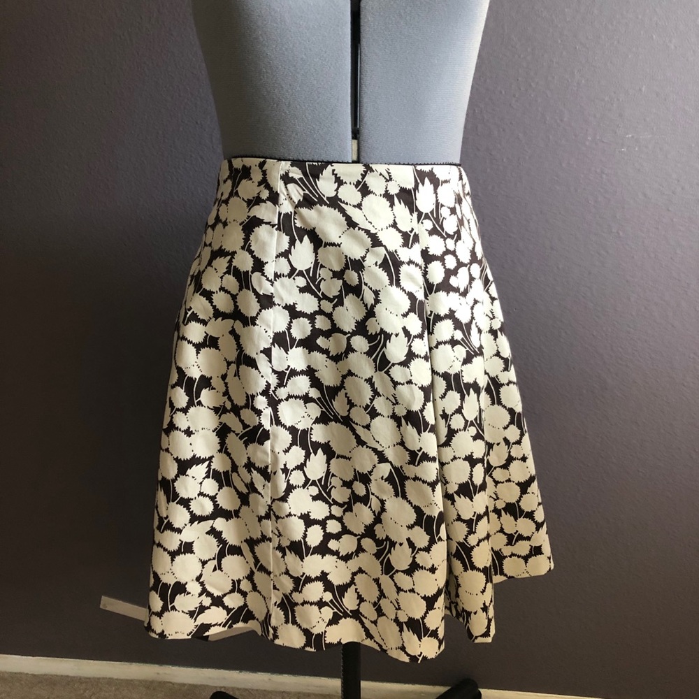 Midi floral skirt